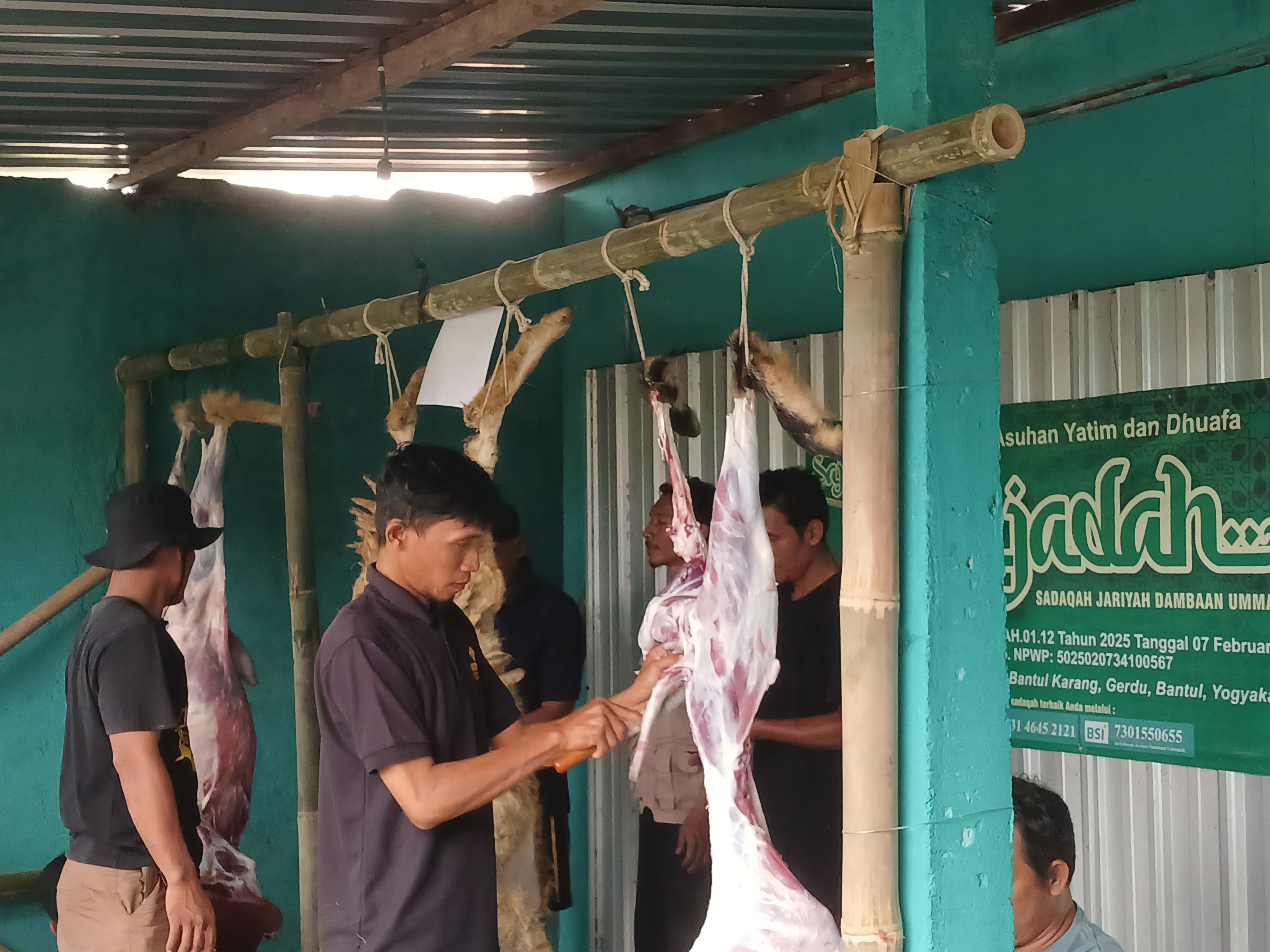 Penyaluran Daging Qurban
